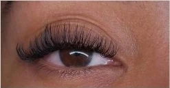 Hybrid eyelash extensions